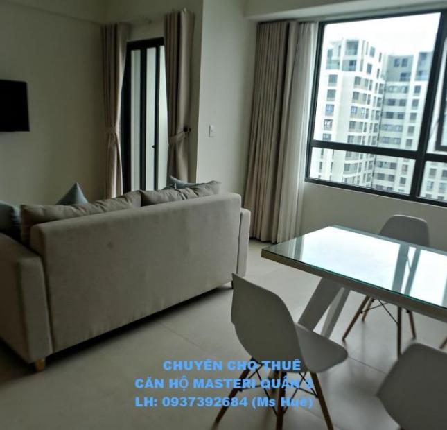 Cần cho thuê căn hộ chung cư cao cấp Masteri Thảo Điền, quận 2, 1PN, lầu cao view đẹp, 15tr/th