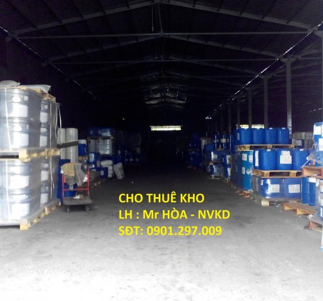 Cho thuê kho chứa hàng tại KCN Sóng Thần, Bình Dương. LH: 0901297009