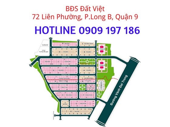 Bán đất dự án Hưng Phú, quận 9, giá tốt DT 120m2, giá 18.3tr/m2. LH 0909 197 186