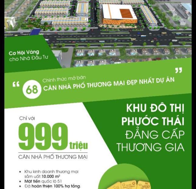Hot 30% sở hữu nhà phố Phước Thái – Biên Hòa – Đồng Nai