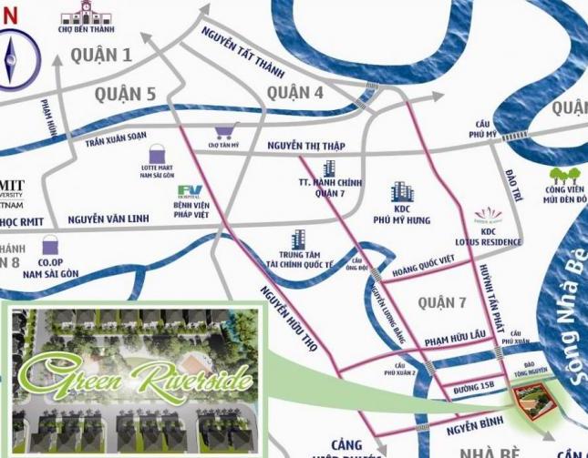 Đất nền giá rẻ huyện Nhà Bè đường Huỳnh Tấn Phát mở bán dự án đất nền ven sông. Mr Phát 0934548639