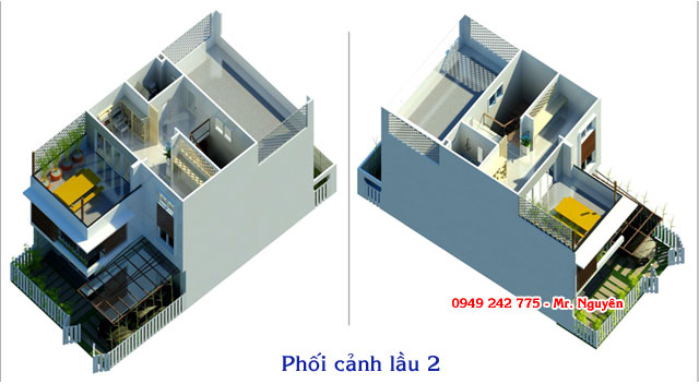 Dự án 65 căn nhà 2 lầu view sông Sài Gòn giá 3,7tỷ/căn/100m2, đối diện khu biệt thự quận Bình Thạnh.