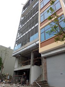 Cần cho thuê nhà VP 7 tầng có tầng trệt làm gara để xe tại khu đô thị Dương Nội làm VP công ty