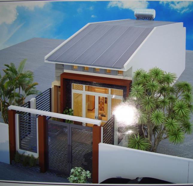 Nhà đang thi công đường hẻm Nguyễn Thiếp, 5*25m
