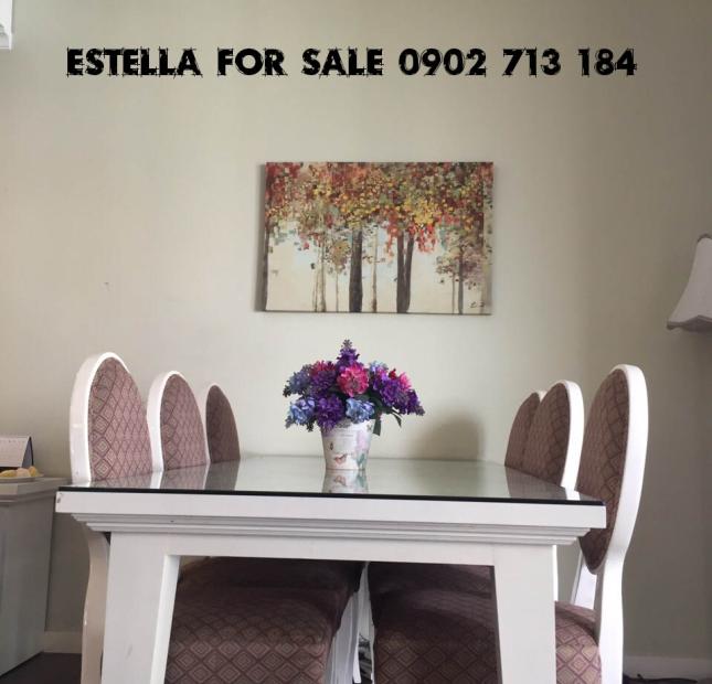 Cần bán gấp căn hộ Estella, 124m2, tầng cao, view đẹp, 5 tỷ. LH 0902713184