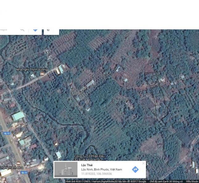 Bán đất tại đường Quốc Lộ 13, Lộc Ninh, Bình Phước, diện tích 1952m2, giá 200 triệu
