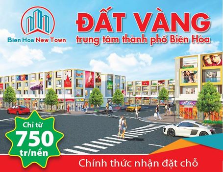 Bán đất DA Biên Hòa New Town MT Hoàng Minh Chánh, ngay công ty PouChen, LH: 0933069243