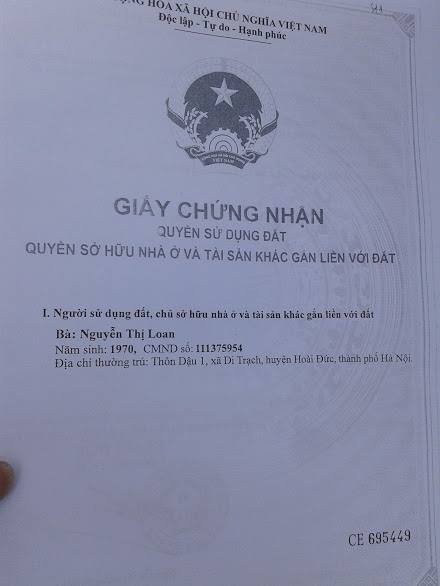 Bán đất ngõ 199 Hồ Tùng Mậu – Từ Liêm – Hà Nội