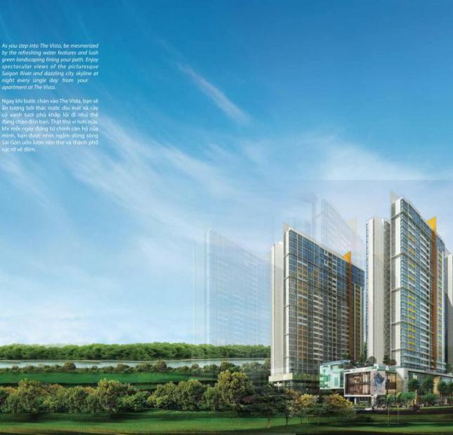 Căn hộ The Vista penthouse giá thấp nhất, 426m2, giá 15 tỷ, CK 10%