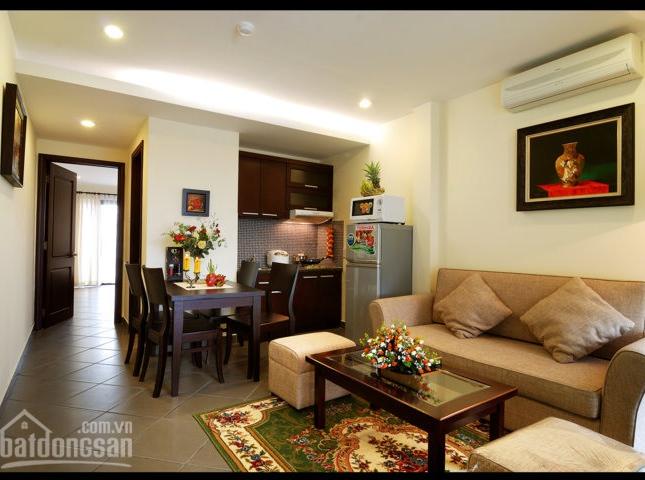 Cho thuê căn hộ có hồ bơi, đường Nguyễn Văn Trỗi, 01 phòng ngủ, phòng khách, giá 18 triệu/tháng