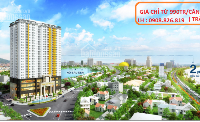 Căn hộ ngay trung tâm thành phố Vũng Tàu, bàn giao nhà vào T9/2017. Liên hệ 0908.826.819
