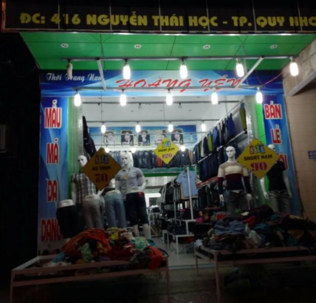 Cho thuê nhà- DT: (5m*15m) LH: Chị Hảo- 416 Nguyễn Thái Học- Quy Nhơn- Bình Định