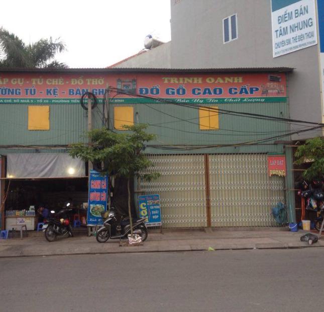 Bán nhà mặt phố bến xe Hoàng Hà, TP Thái Bình: 3 tỷ, 63m2, MT 6m. Vỉa hè, kinh doanh cực tốt