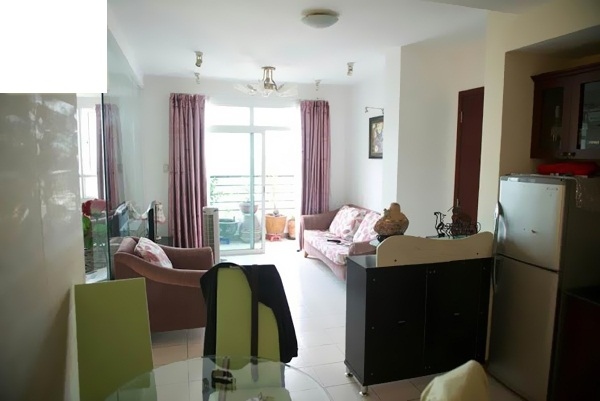 Cho thuê căn hộ chung cư Khánh Hội 1, Q.4, DT 105m2, gồm 3 phòng ngủ, 2 toilet,đủ nt 13.5tr