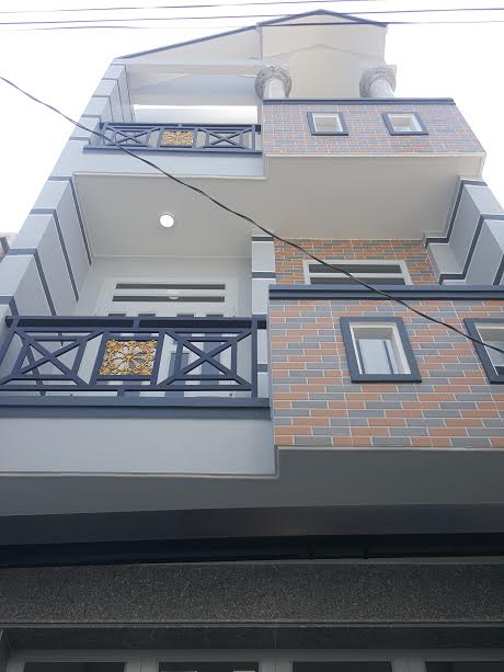 Nhà 3 tầng 4x14m, P16, Q8, gần Metro Bình Phú Chợ Lớn, 2.35 tỷ. LH 0902331665, hỗ trợ NH 70%