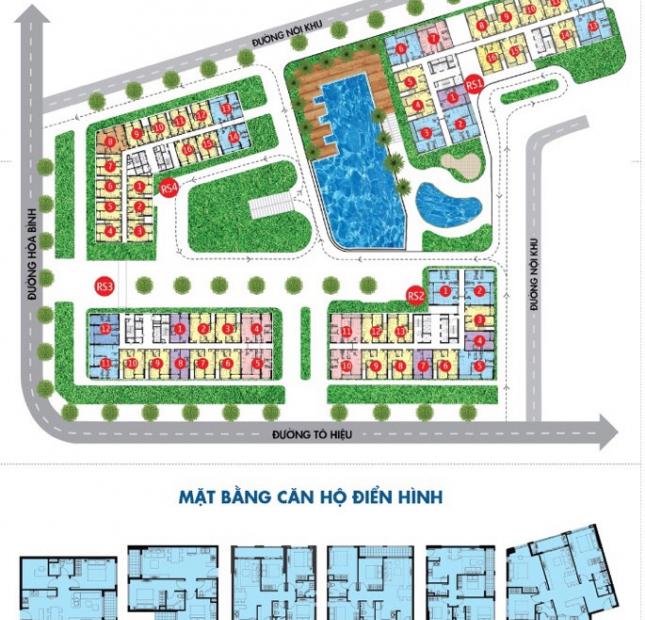 Căn hộ 2PN RichStar - Novaland - Giá chỉ 1,7 tỷ - Hotline: 0938.338.388