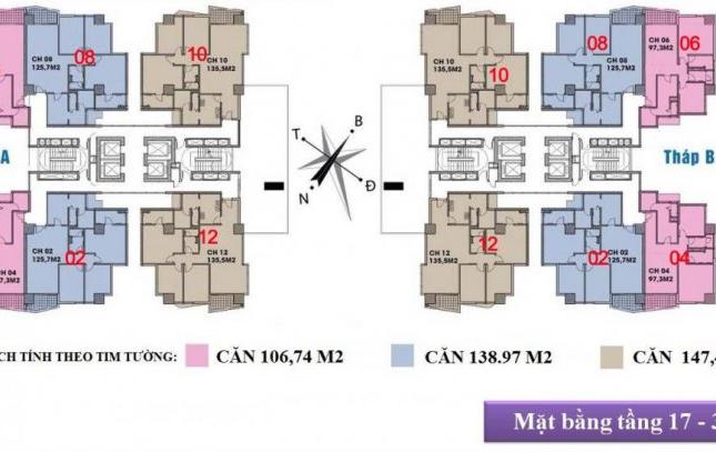 Bán căn hộ 97m2, 2PN tòa chung cư New Skyline Văn Quán, giá gốc từ chủ đầu tư