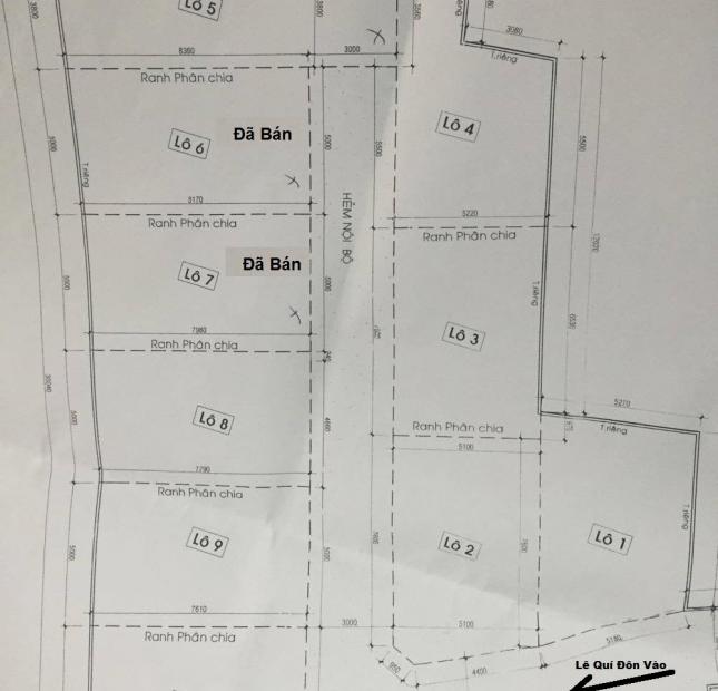 Bán đất đã phân lô hẻm xe hơi Lê Quý Đôn, P. 14, quận 3
