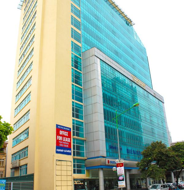 VP tòa nhà An Phú Building – đường Hoàng Quốc Việt, Cầu Giấy, 100m2, 160m2, 250m2. LH 0948175561
