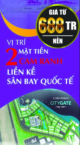 Chính thức nhận đặt giữ chỗ đất nền Cam Ranh City Gate, sổ đỏ riêng, LH: 0909644346