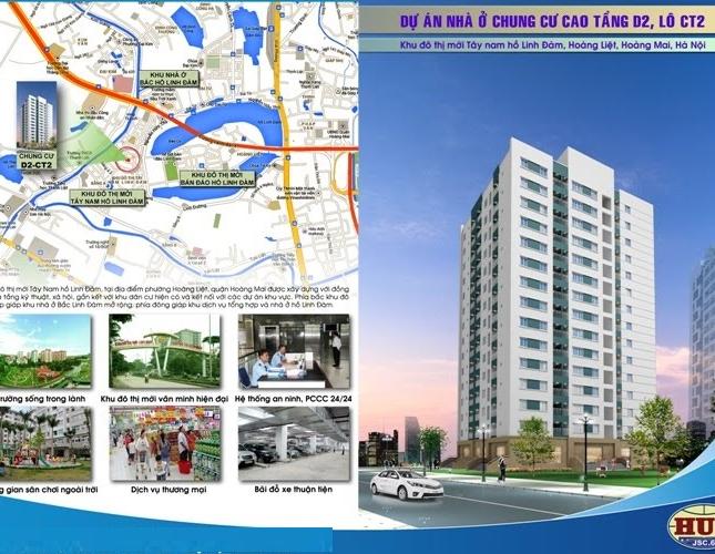 Bán căn hộ chung cư Linh Đàm, ký hợp đồng trực tiếp chủ đầu tư HUD, nhận nhà ở ngay.