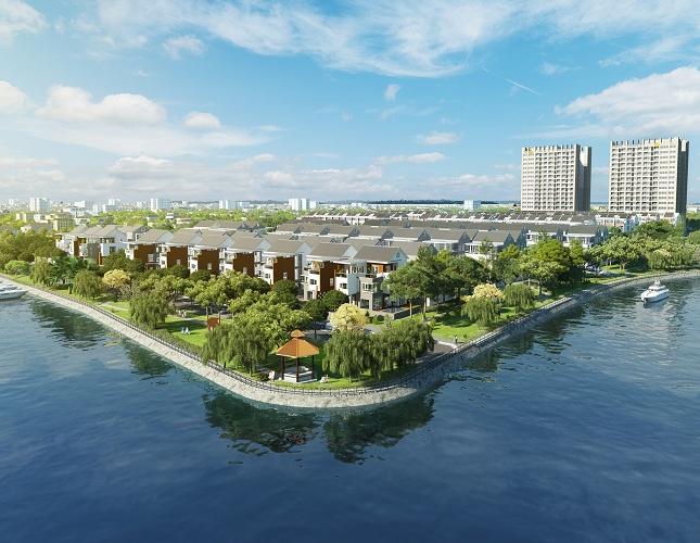 Cơ hội duy nhất sở hữu biệt thự trung tâm quận 7, đẹp như Phú Mỹ Hưng, khu compound 2 mặt sông khép kín