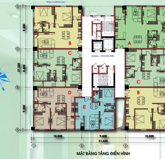 Bán căn hộ chung cư D2CT2 Linh Đàm, ký hợp đồng trực tiếp chủ đầu tư HUD, nhận nhà ở ngay.