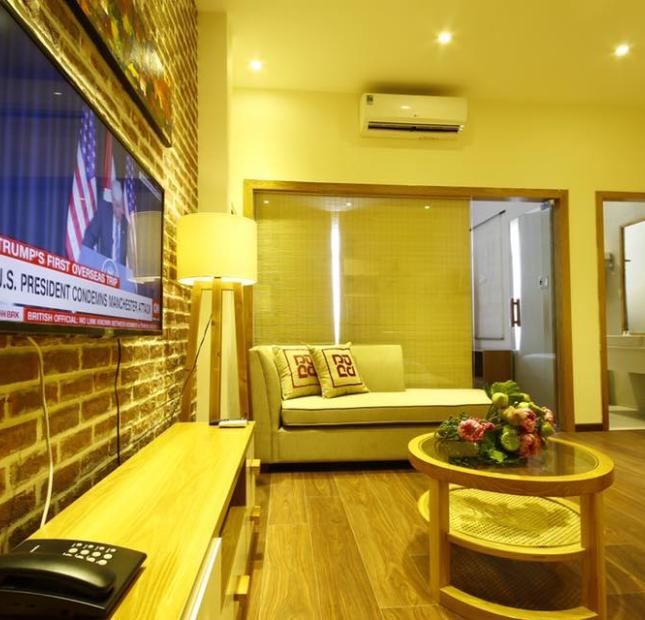 Cho thuê căn hộ dịch vụ khu An Thượng, thiết kế cực sang trọng, giá 12.47 triệu/th