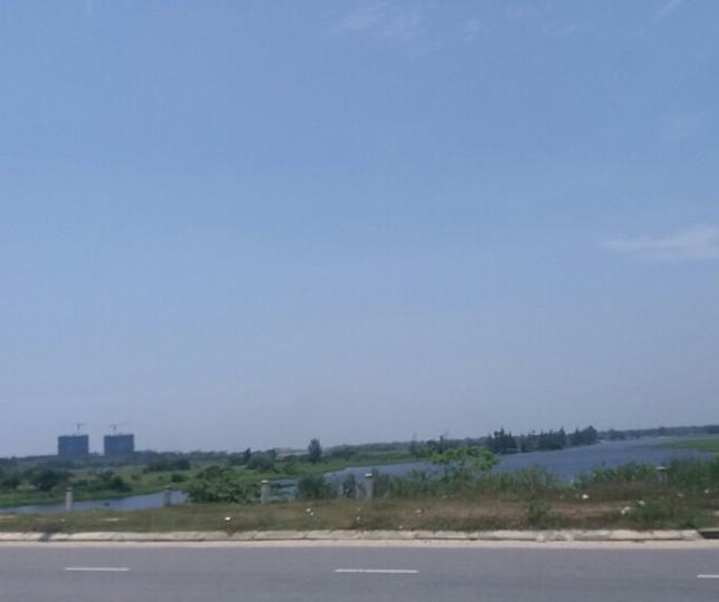 Lô góc 2 mặt tiền view sông Cổ Cò, diện tích 304m2