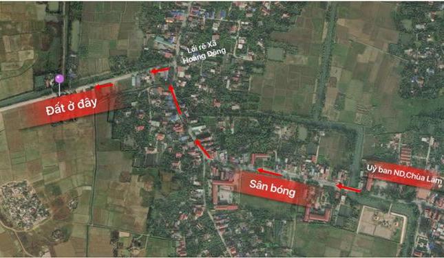 Bán đất thổ cư mặt đường xã Lâm Động, Thủy Nguyên DT 120m2