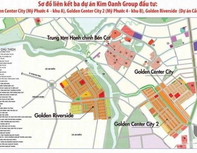 Bán đất nền dự án tại đường Hùng Vương, xã An Điền, Bến Cát, Bình Dương, DT 100m2, giá 400 triệu