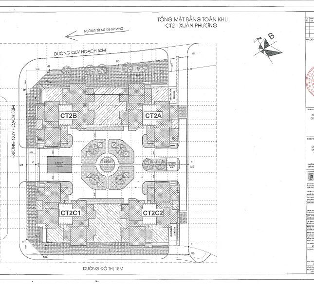 Chính chủ bán căn hộ CT2A Xuân Phương, khu nhà ở Quốc Hội, 116m2, 3 ngủ, 20 triệu/m2