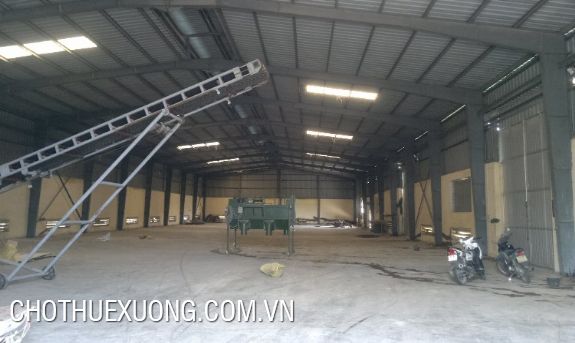 Cho thuê xưởng đẹp gần bến xe Yên Nghĩa, Hà Đông, Hà Nội, DT 3100m2