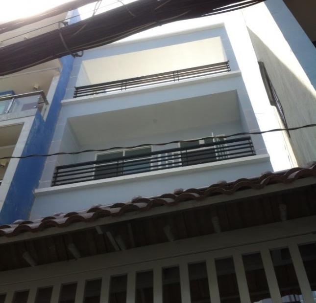 Nhà mới cho thuê HXH 8m, 4,5mx12m, 2 lầu, Phan Huy Ích, P12, GV 8tr/tháng
