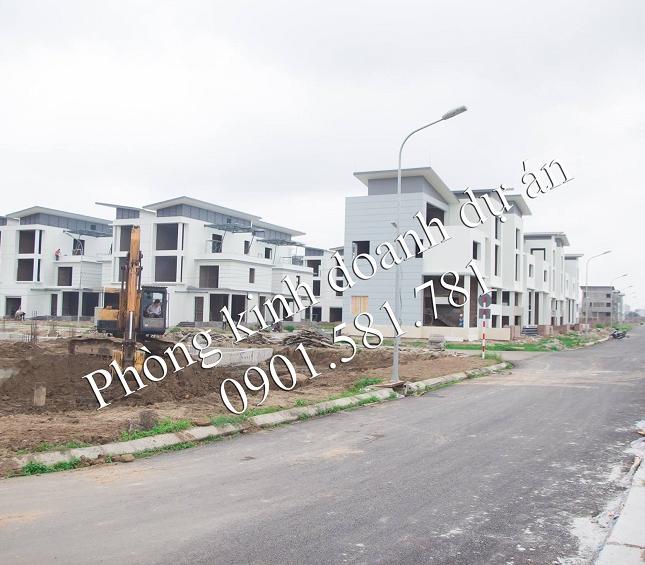 Bán biệt thự song lập, dự án khu đô thị ven sông Lạch Tray Waterfront City 5,3 tỷ TL