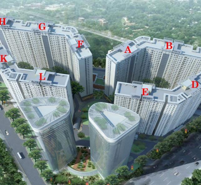 Bán căn hộ 47m2, 2PN Xuân Mai Complex, Hà Đông, hỗ trợ vay LS 0%, tặng Phone 7. LH 0904.529.268