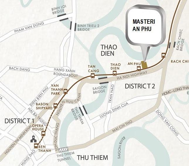 Mở bán giá gốc CH Masteri An Phú từ CĐT 400m tới ga Metro số 7 mặt tiền Xa Lô Hà Nội. 0902854548