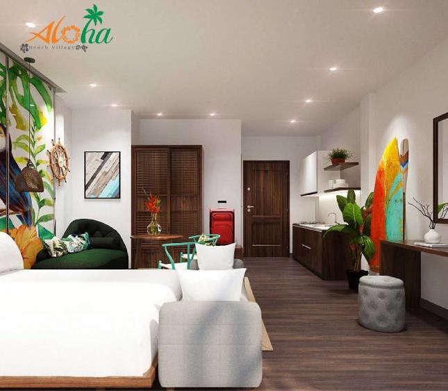 Bán căn hộ condotel Aloha Beach Village căn hộ để ở, cho thuê, nghỉ dưỡng