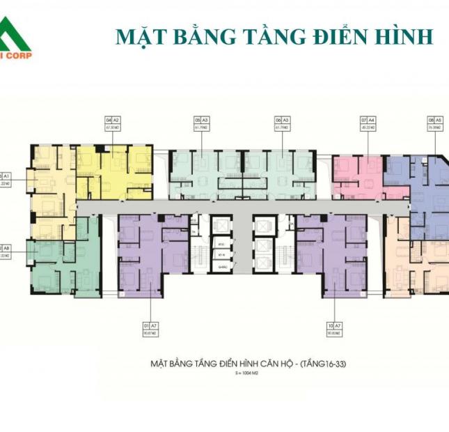 Chính chủ nhượng lại căn hộ 2207 tại phố Thanh Bình, Mỗ Lao, Hà Đông