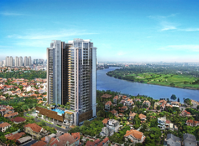 Cần nhượng lại căn hộ Nassim Thảo Điền, 119m2, 3PN, view sông SG, giá tốt 7 tỷ. LH 0909 038 909