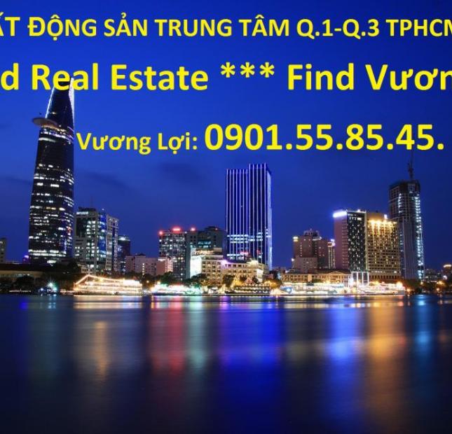 Bán nhà 2MT đường Tôn Thất Tùng P.Bến Thành Q.1. 4,2x20m, trệt, 3 lầu. 29 tỷ.