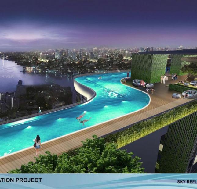 D'Edge Sensation, căn hộ quý tộc đỉnh cao, hồ bơi trên tầng 22 ngắm toàn cảnh sông Sài Gòn