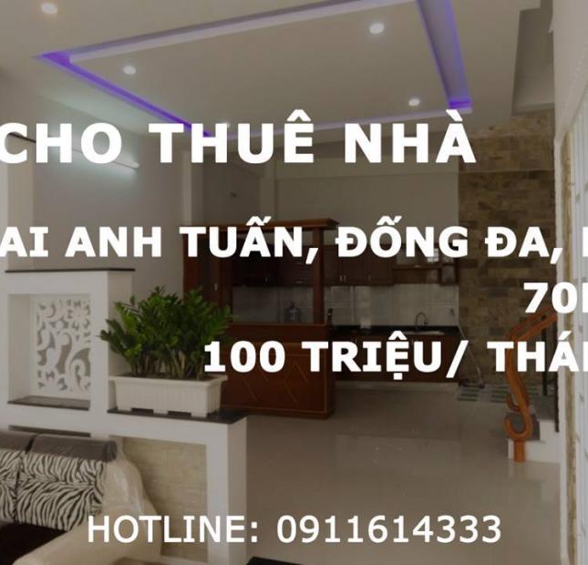 Cho thuê nhà mặt phố Trần Đại Nghĩa, Nguyễn Trãi