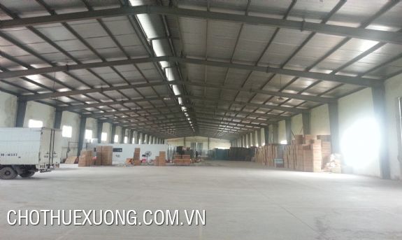 Cho thuê xưởng 2800m2 tại Tân Yên, Bắc Giang giá cực rẻ