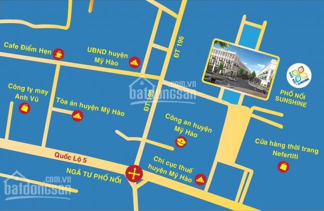 Dự án phố nối Sunshine (khu nhà ở BT cao cấp Vạn Thuận Phát), Hưng Yên, giá từ 15tr/m2, 01675458952