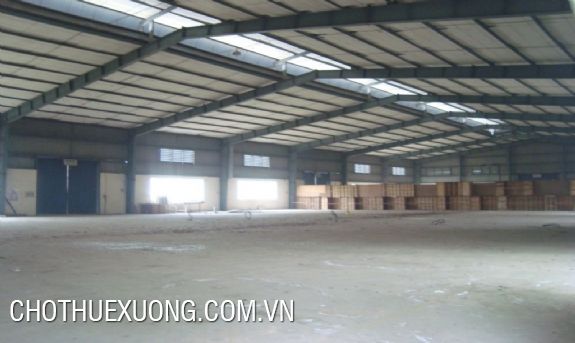 Cho thuê nhà xưởng 6005m2 trong KCN Đình Trám, Việt Yên, Bắc Giang