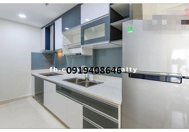 Cho thuê căn hộ Masteri Q2, full NT, 59m2, 2 phòng ngủ, thiết kế hiện đại, 16.71 tr/th. 0919408646