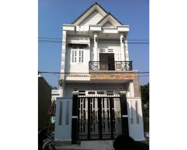 Nhà mới xây 1 lầu 1 trệt Phan Văn Hớn 450tr, SHR