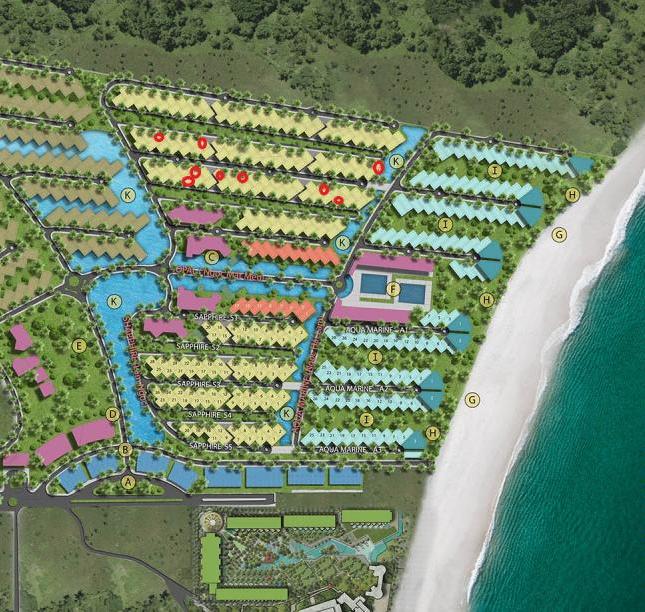 Bán căn M4 – 02 Biệt Thự Biển Bãi Khem Phú Quốc - Sun Premier Village Kem Beach Resort  xuất ngoại giao LH 01296903786