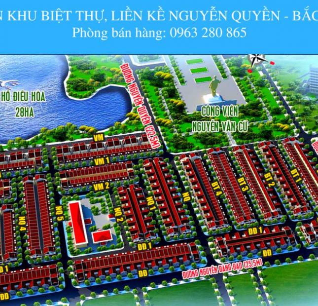 Bán lô đất đường Thanh niên, dự án Nguyễn Quyền Đại Dương 27 tr/m